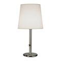 Robert Abbey Rico Espinet Buster Chica 28.8" Table Lamp Metal/Fabric in Gray/Brown | 28.75 H x 14 W x 14 D in | Wayfair 2082