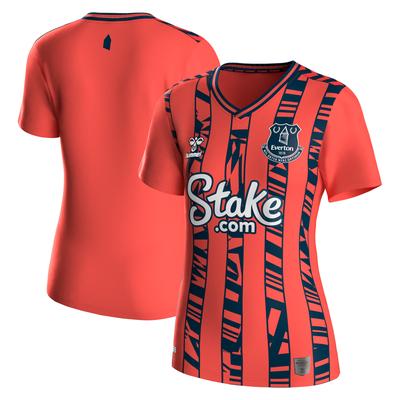 Everton Hummel Auswärtstrikot 2023-24 - Damen Image