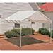 ShelterLogic Max AP 10 Ft. W x 10 Ft. D Steel Pop-Up Canopy Metal/Steel/Soft-top in Gray/White | 114 H x 120 W x 120 D in | Wayfair 23521