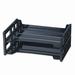 Universal® Side Load Letter Desk Tray Plastic in Black | 3.5 H x 13.13 W x 9.25 D in | Wayfair UNV08100