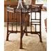 Tommy Bahama Home Island Estate Key Largo End Table Rattan/Wicker in Brown | 27 H x 23.25 W x 23.25 D in | Wayfair 531-941