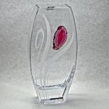 Womar Glass Precious Stone Agate Series III Vase Glass | 13 H x 6 W x 3 D in | Wayfair GD139P01