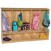 Wood Designs Toddler 36.75"H, 5 Section Locker Wood in Brown/Yellow | 33.375 H x 46.75 W x 15 D in | Wayfair 53700