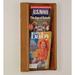 Wooden Mallet 2 Pocket Wall Display Wood/Plastic/Acrylic in Brown | 19 H x 11 W x 3 D in | Wayfair AC19-2MO