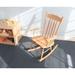 Whitney Brothers® Rocking Chair Wood/Solid Wood in Brown | 43 H x 21 W x 24 D in | Wayfair wb5536