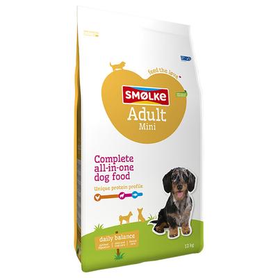 Sparpaket: 2x12kg Smølke Hund Adult Mini Hundefutter trocken