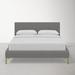 AllModern Rand Upholstered Bed Upholstered, Polyester | California King | Wayfair AFA55A0DD2474644A167CCA49D6AF783