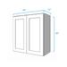 Craftline Ready to Assemble Shaker White Wall Cabinets Standard Cabinet - 30 Inch x 12 Inch x 30 Inch