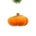 The Holiday Aisle® Orange Felt Pumpkin | 3 H x 5.5 W x 5.5 D in | Wayfair D8EB813C98F7470CB03DB220561016B9