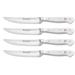 WÜSTHOF Classic 4-Piece Steak Knife Set High Carbon Stainless Steel in White | Wayfair 1120260401