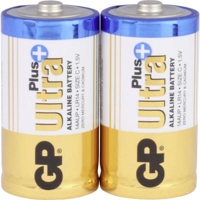 Gp Baby-Batterien ultra plus alkaline, 2 Stück