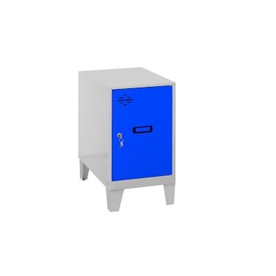 SimonRack Metallschrank mini zerlegt GRAU/BLAU 575x300x500 mm (Höhe x Länge x Breite) Image