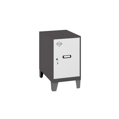 SimonRack Metallschrank mini zerlegt ANTHRACITE/GRAU 575x400x500 mm (Höhe x Länge x Breite) Image