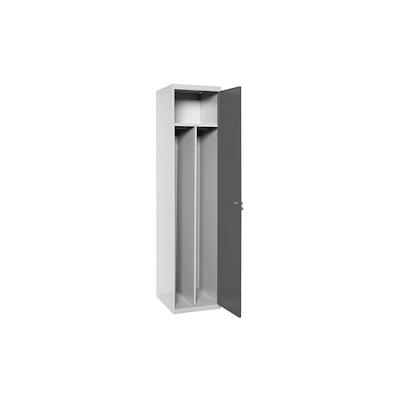 SimonRack Metallschrank 1 Tür GRUNDMODUL Zerlegt mit Inneneinteilung GRAU/ANTHRACITE 1800x500x500 mm (Höhe x Länge x Breite) Image