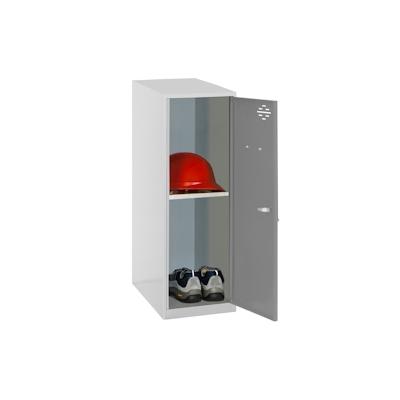 SimonRack Metallschrank mini zerlegt + Regalboden GRAU 915x300x500 mm (Höhe x Länge x Breite) Image