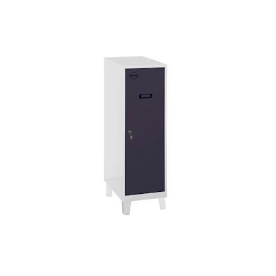 SimonRack Metallschrank mini zerlegt 1 Tür GRAU/ANTHRACITE 1015x400x500 mm (Höhe x Länge x Breite) Image