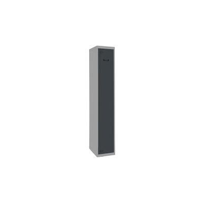 SimonRack Metallschrank 1 Tür GRUNDMODUL Zerlegt GRAU/ANTHRACITE 1800x300x500 mm (Höhe x Länge x Breite) Image