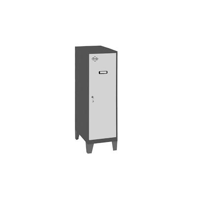 SimonRack Metallschrank mini zerlegt + Regalboden ANTHRACITE/GRAU 1015x400x500 mm (Höhe x Länge x Breite) Image