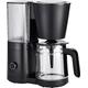 ZWILLING ENFINIGY Filterkaffeemaschine mit 1.5l Glaskanne, Kaffeemaschine mit Edelstahl-Boiler, Blooming & smarter Entkalkerfunktion, Kunststoff, Schwarz