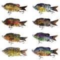 8PCS Fishing Lure Minnow Baits Kit Wobbler Crankbaits Jointed Swimbaits With Hooks Hard Popper Lures for Salt Freshwater Fish Trout Bass Salmon Bass Trout Perch Pike Walleye Fishing-1-8#（8PCS）