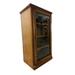 Loon Peak® Audio Cabinet Wood/Solid & Manufactured Wood in Black | 45" H x 25" W x 18" D | Wayfair AD77D8EDABE34DFEA259442C35CC6279