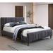 George Oliver Spencer Upholstered Bed Upholstered in Gray | 41.7 H x 66.1 W x 86 D in | Wayfair 14C3E4B203FB4189925DA1E51BE0C028