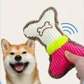 Jouets à mâcher pour chien et chiot jeu interactif anti-Stress nettoyage des dents des animaux de