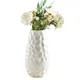 Vases à fleurs de style nordique décoration de vase pot de fleur rayé faux céramique vases à