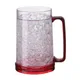 Congélateur Ice Beer Mug Double paroi Gel Frosty Beer Cup Verres à boire Coupe à vin G5AB