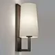 Lampe murale LED E27 moderne abat-jour en tissu de Style américain lampe de chevet salon chambre