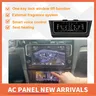 Panneau de climatisation LCD avec écran tactile 3D contrôle du volume climatique et de la
