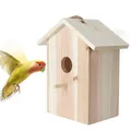 Maisons d'oiseaux en bois pour l'extérieur fenêtre de maison de boîte à oiseaux mangeoire à