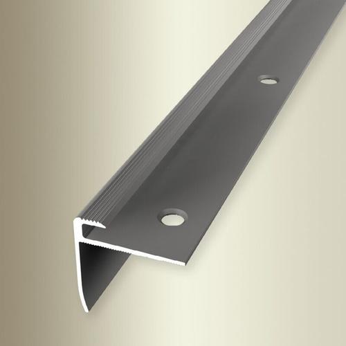 Treppenkanten- & Winkelprofil Aluminium 27 x 2500 mm Silber Winkelprofil – Silber – Proviston