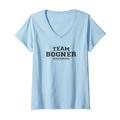 Team Bogner | Stolze Familie Nachname, Nachname T-Shirt mit V-Ausschnitt