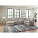 Hopewell 3-Piece Genuine Leather Sectional Chaise