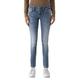LTB Jeans Damen Jeans Molly M - Jeans Damen Slim aus Baumwollmischung Slim Denim Light mit Reißverschluss Mittlere Taille - Blau