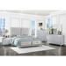 Coaster Furniture Larue Tufted Bedroom Set Silver