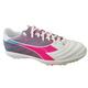 Diadora Herren Brasil Elite Veloce Gr Tfr Futsal-Schuh, Wht Pink Fluo Blue Fluo, 45.5 EU