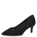 Tamaris Damen Pumps Textil Vegan Stilettoabsatz; BLACK/schwarz; 39 EU