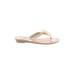 G by GUESS Sandals: Slip-on Wedge Casual Tan Shoes - Women's Size 9 - Open Toe