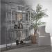 Artistica Home Metal Designs Suspension Slim Etagere in Gray/Brown | 82.75" H x 46" W x 18" D | Wayfair 2006-991-46