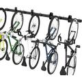 WFX Utility™ Wall Mounted Bike Rack, Garage Wall Mount Hanger, Indoor Bicycle Organizer, Adjustable Hooks in Black/Gray | Wayfair