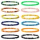 Reiki-Bracelets en Pierre Naturelle pour Femme et Homme Perles de Lave Agate Petits Bracelets