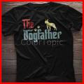 Dogfather Best Boston Terrier Dad Shirt. Bostonterrier T-Shirt. Gift For Dog Lovers & Owners. Fathers Day For Dad