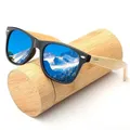 Vintage Wood Bamboo Non-Polarized Sunglasses Men Women Classic UV400 Driving Sun Glasses Riding