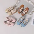 Spring Kids Princess Shoes Children T Bar Shoes Baby Girls Fashion Shos Toddler Ballet Flats Sweet