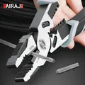 AIRAJ 9 inch Multifunction Pliers Combination Pliers Stripper Crimper Cutter Heavy Duty Wire Pliers