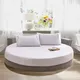 Hotel Round Bedding Fitted Bed sheet with Elastic band romantic Themed Hotel Round Mattress Cover