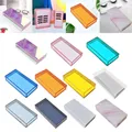 Acrylic False Eyelash Storage Box Lash Holder Display Box Durable Travel Professional Organizer