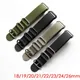 New Grade Nylon Gray Watchbands 18MM 19MM 20MM 21MM 22MM 23MM 24MM 26MM NATO Strap For Military